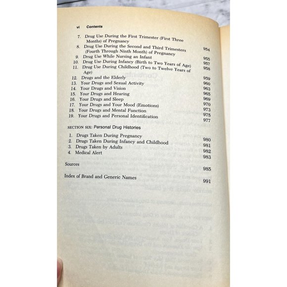 The Essential Guide to Prescription Drugs James W Long 4th Ed 1985 Paperback - Picture 3 of 10